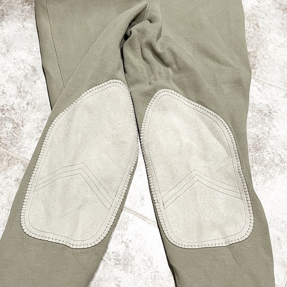 Impact Equestrian Women’s Mid Rise Riding Pants Stretchy Zip Closure Size 28/6 - Picture 3 of 9